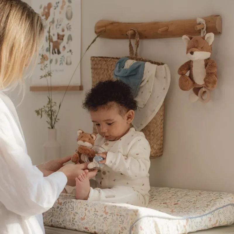 Ring rattle Fox, Forest Friends by Little Dutch in Brown – product photo 3 of 4
