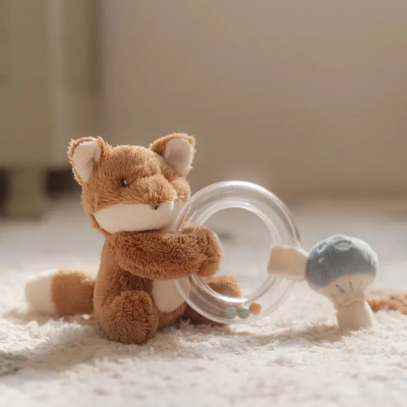 Ring rattle Fox, Forest Friends by Little Dutch in Brown – product photo 2 of 4