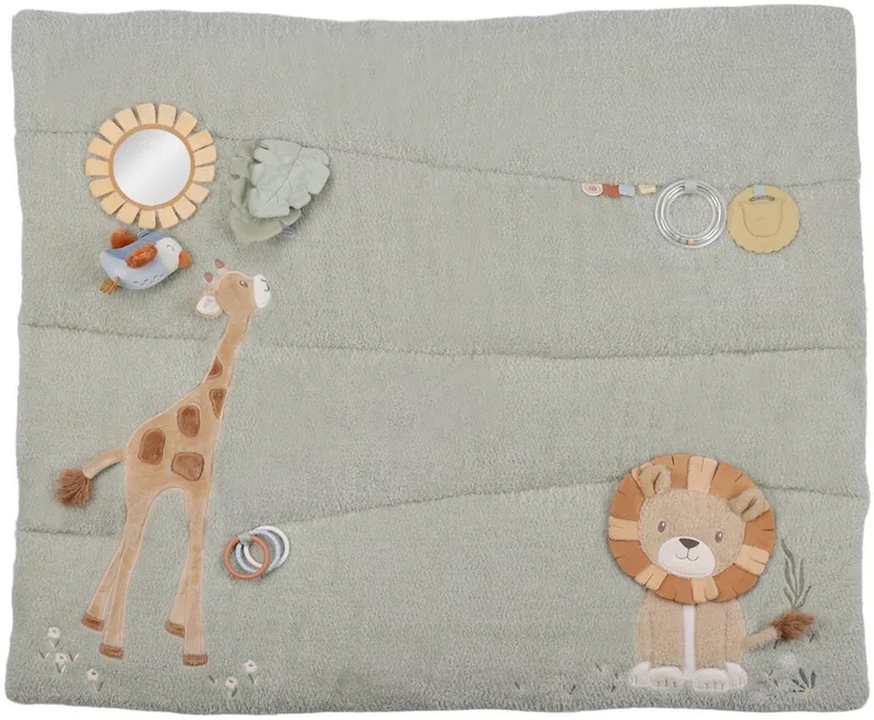 Safari Friends Activiteiten Speelkleed de Little Dutch en Vert – photo du produit