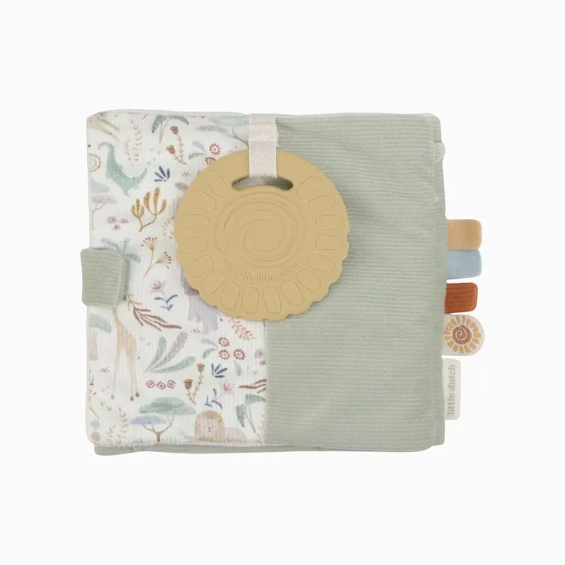 Safari Friends Activiteitenboekje van Little Dutch in Groen – productfoto 2 van 8