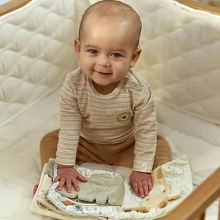 Safari Friends Activiteitenboekje van Little Dutch in Groen – productfoto 7 van 8