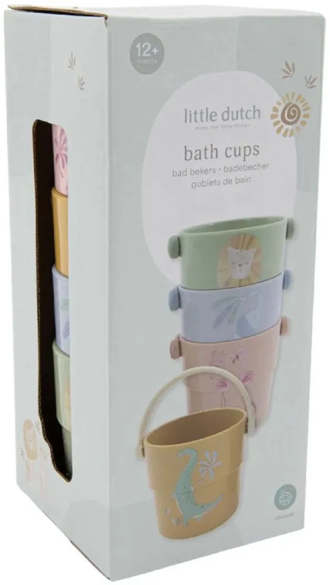 Safari Friends Badbekers de Little Dutch en Multicolore – photo du produit