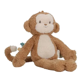 Safari Friends Knuffel Aap från Little Dutch i Brun – produktbild 3 av 4