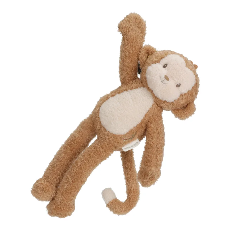 Safari Friends Knuffel Aap från Little Dutch i Brun – produktbild 2 av 4