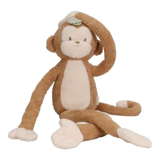 Safari Friends Knuffel Aap XL fra Little Dutch i Brun – produktbillede 2 af 4