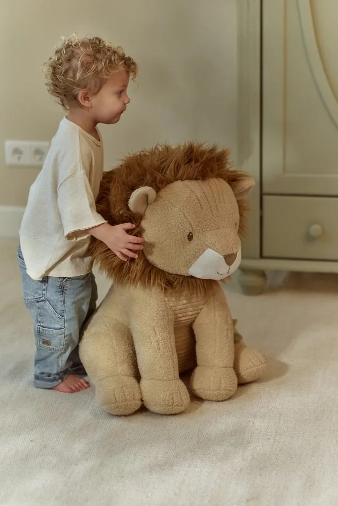 Safari Friends Knuffel Leeuw - 60 cm by Little Dutch in Beige – product photo 3 of 4