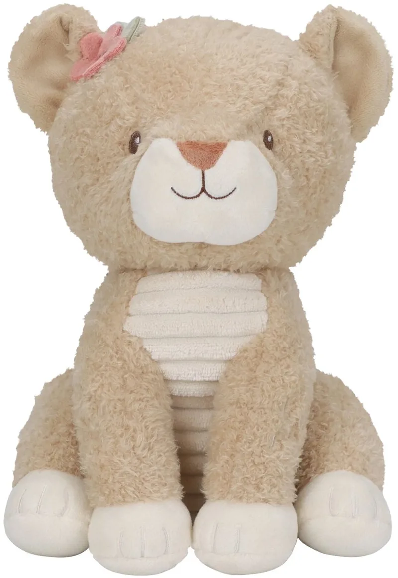 Safari Friends Knuffel Leeuwin - 25 cm by Little Dutch in Beige – product photo