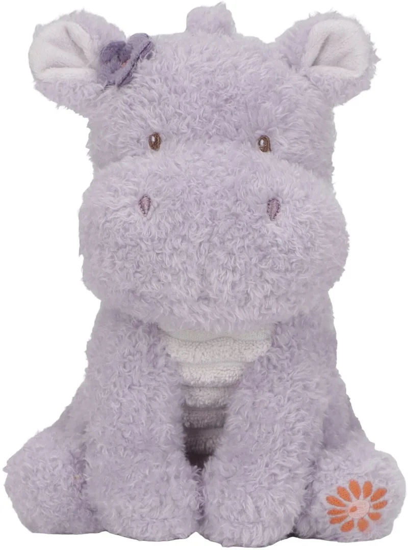 Safari Friends Knuffel Nijlpaard by Little Dutch in Purple – product photo