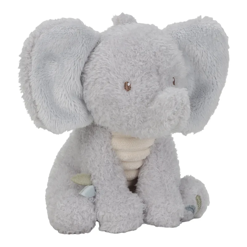 Safari Friends Knuffel Olifant by Little Dutch in Grey – product photo 2 of 4