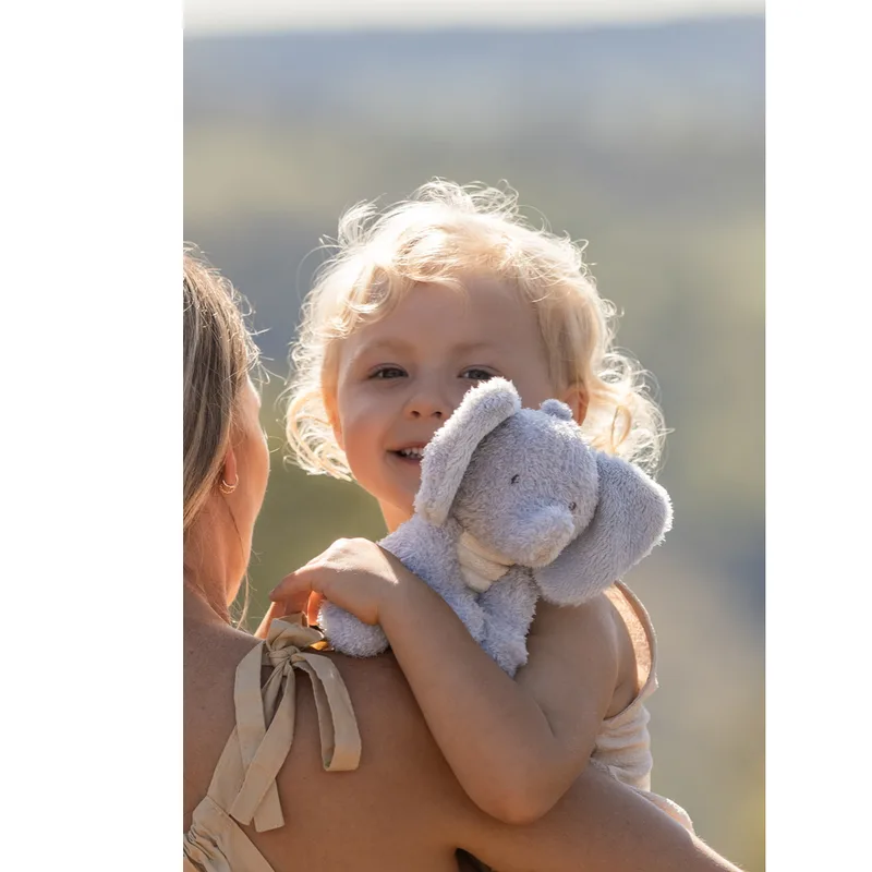Safari Friends Knuffel Olifant by Little Dutch in Grey – product photo 4 of 4