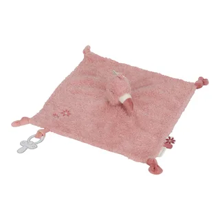 Safari Friends Knuffeldoekje Flamingo van Little Dutch in Roze – productfoto 2 van 4
