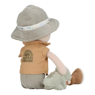 Safari Friends Knuffelpop Jim by Little Dutch in Green – product photo 3 of 4