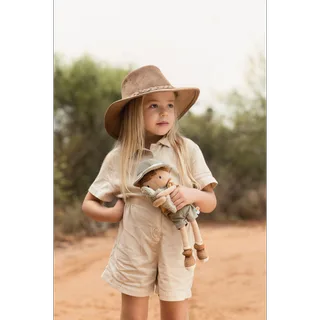 Safari Friends Knuffelpop Jim by Little Dutch in Green – product photo 4 of 4
