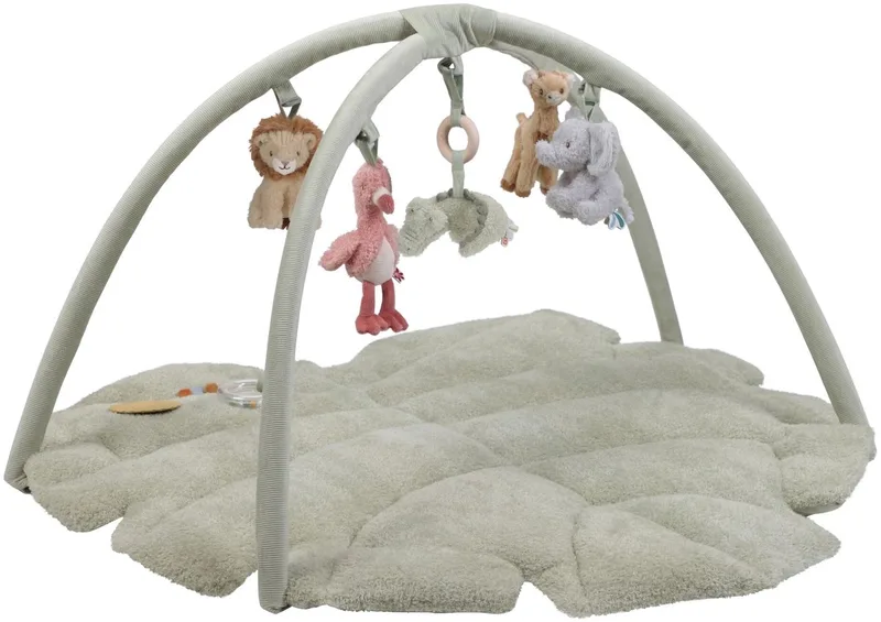 Safari Friends Speelkleed Met Boog van Little Dutch in Groen – productfoto