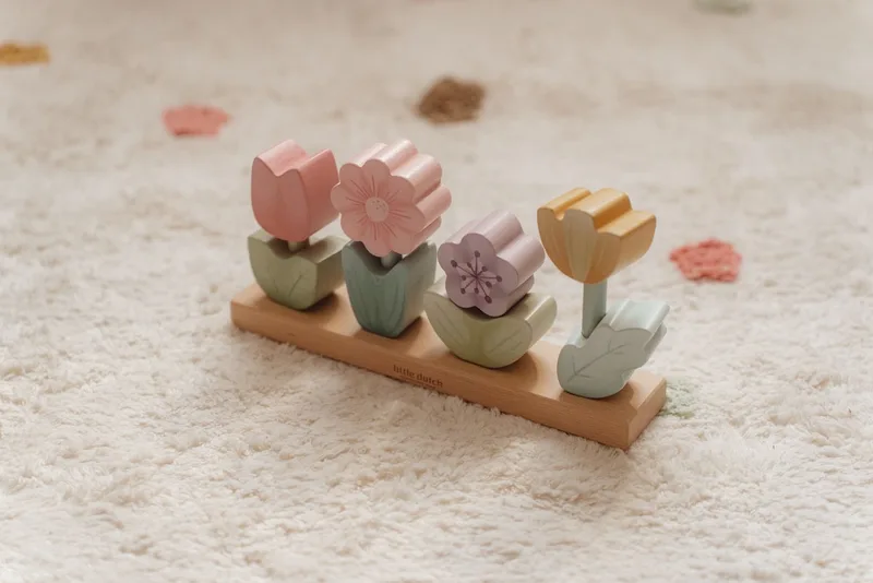 Stapelaar Bloemen - Fairy Garden FSC by Little Dutch in Multicolour – product photo 2 of 3