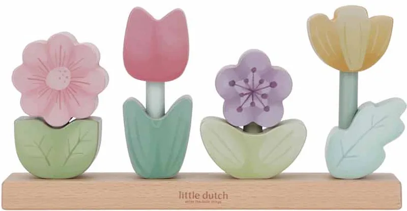Stapelaar Bloemen - Fairy Garden FSC by Little Dutch in Multicolour – product photo 1 of 3