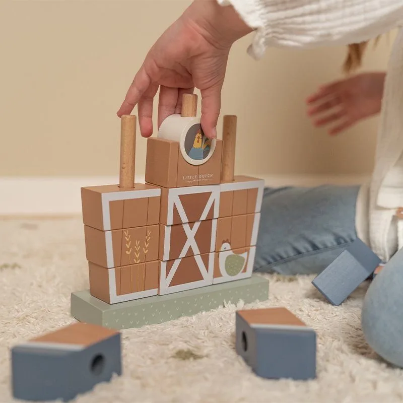 Stapelboerderij FSC - Little Farm by Little Dutch in Print – product photo 3 of 4