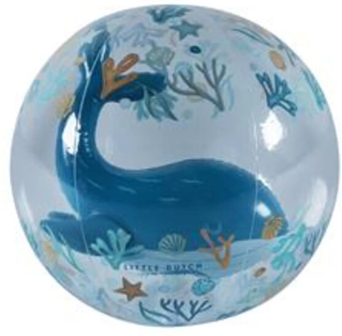 Strandball 3D Figur Ocean Dreams von Little Dutch in Blau – Produktfoto