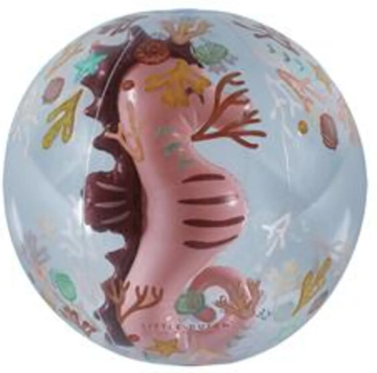 Strandball 3D Figur Ocean Dreams von Little Dutch in Rosa – Produktfoto