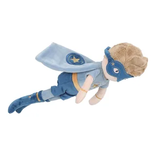 Superhero Knuffelpop Jim - 35 cm från Little Dutch i Blå – produktbild 2 av 4