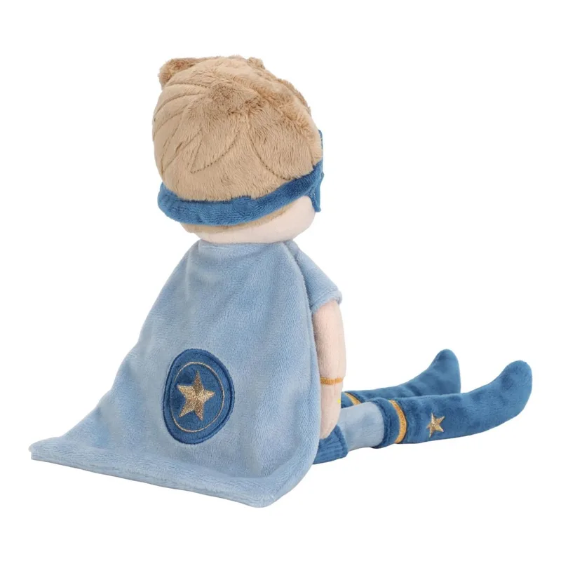 Superhero Knuffelpop Jim - 35 cm från Little Dutch i Blå – produktbild 4 av 4