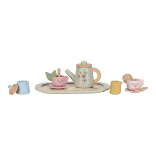Tea set, wood by Little Dutch in Theesetje nieuw – product photo 2 of 3