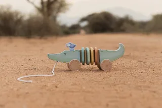 Trekdier FSC - Safari Friends von Little Dutch in Grün – Produktfoto 4 von 4