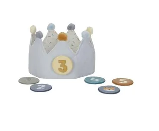 Verjaardagskroon van stof met cijfers by Little Dutch in Blue – product photo 3 of 4