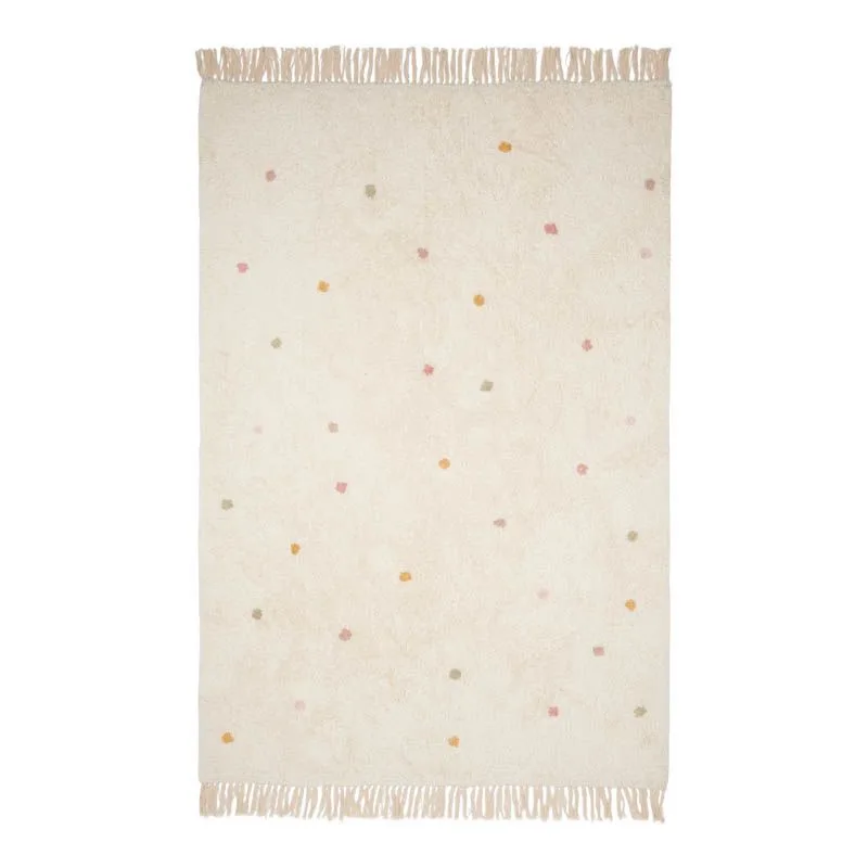 Vloerkleed Little Dutch Dot Mixed Pink de Little Dutch – photo du produit
