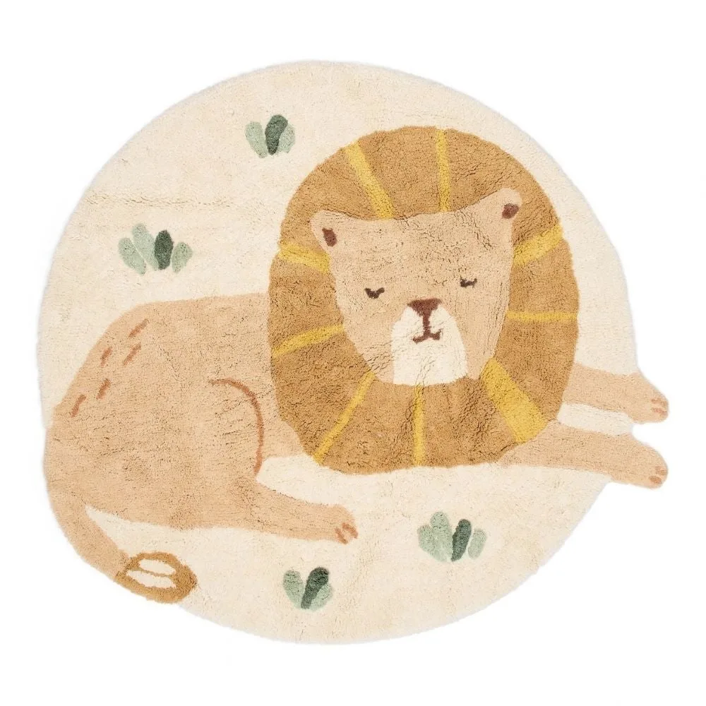 Vloerkleed Little Dutch Safari Friends Leeuw by Little Dutch – product photo