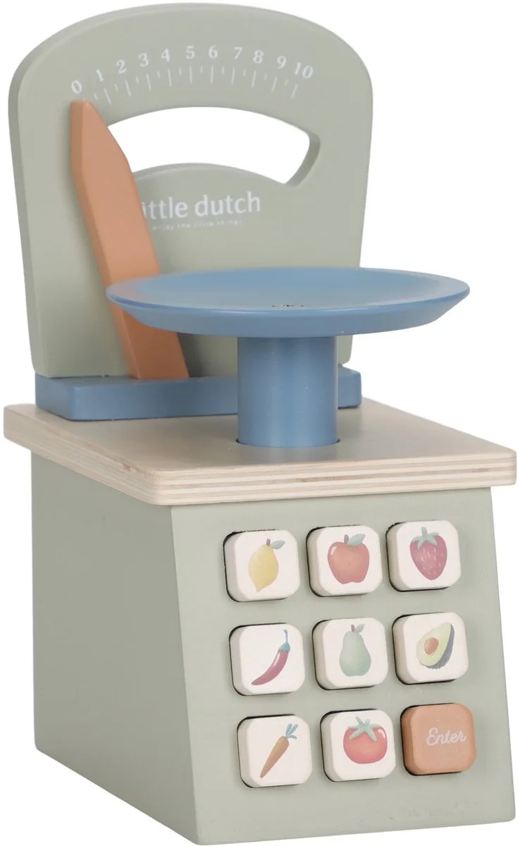 Weegschaal – Hout by Little Dutch in Multicolour – product photo