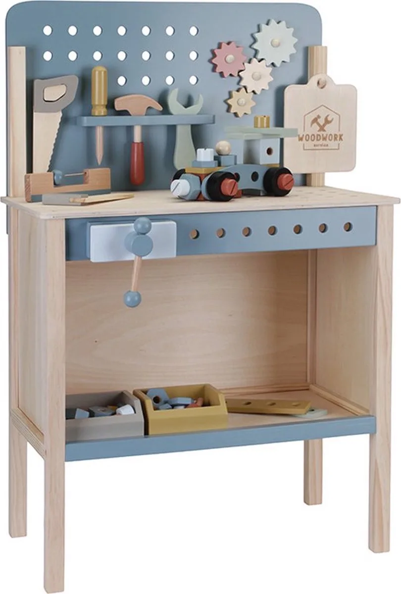 Werkbank FSC de Little Dutch en Bleu – photo du produit
