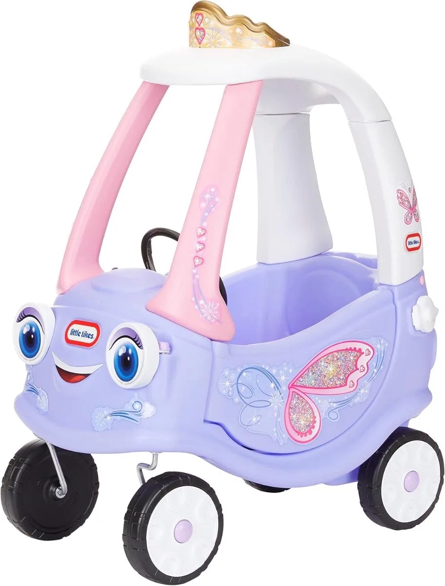 Cozy Coupe Fairy - Loopauto de Little Tikes en Violet – photo du produit