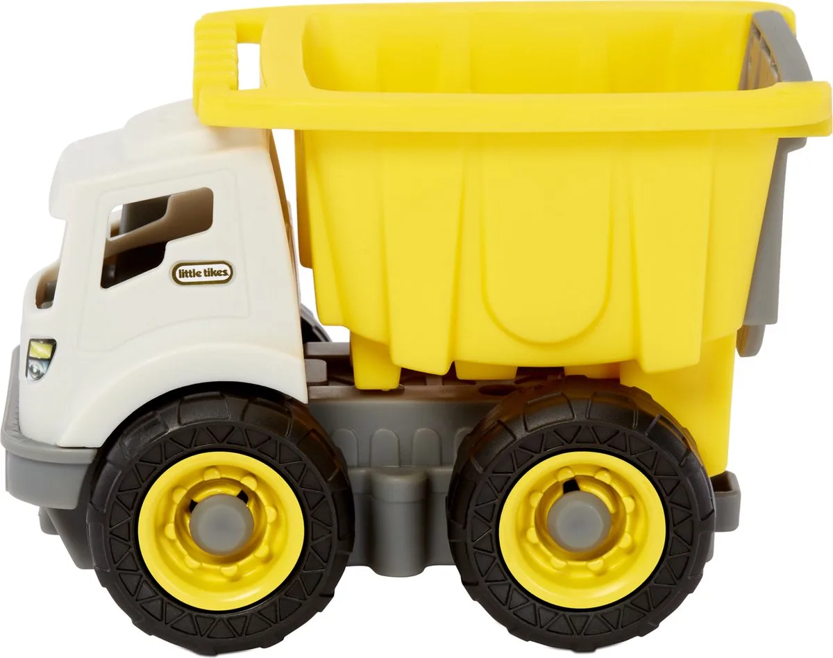 Dirt Diggers Crazy Fast -auto's Racende hulpdiensten fra Little Tikes i Hvid, Gul – produktbillede
