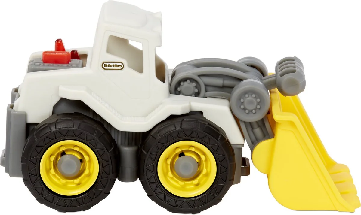 Dirt Diggers Minis - Front Loader Truck från Little Tikes i Vit, Gul – produktbild