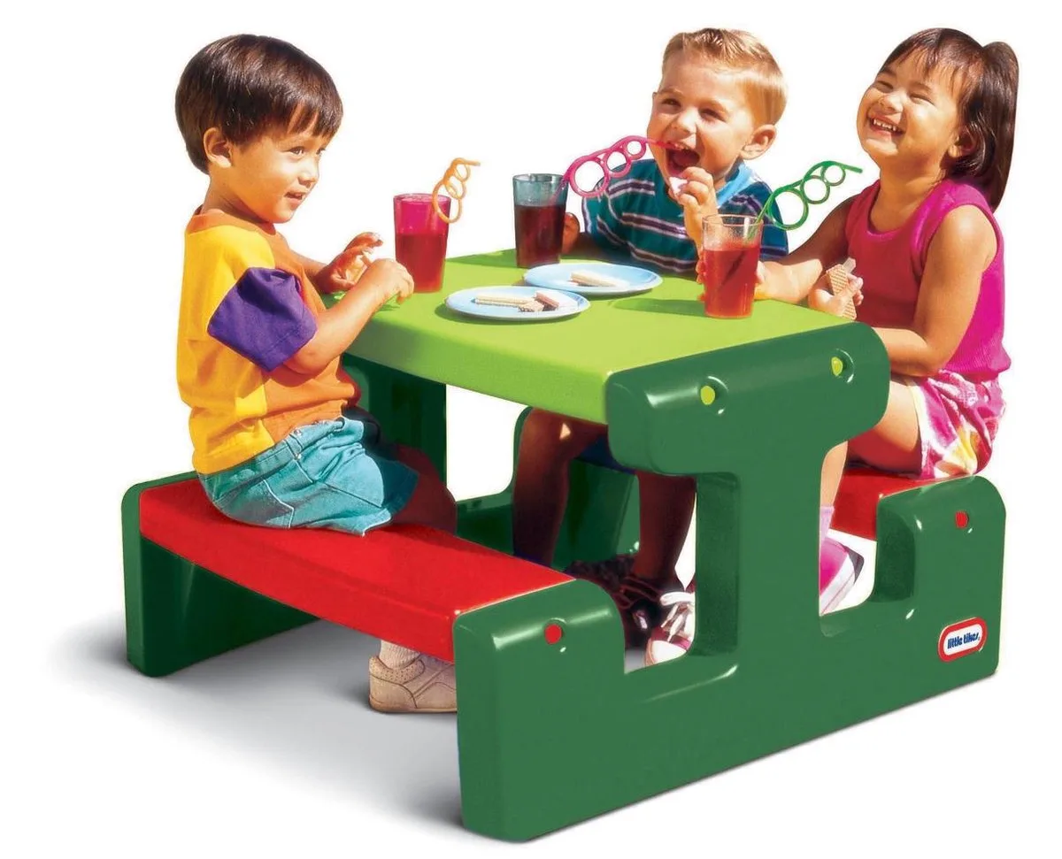 Evergreen Picknicktafel från Little Tikes i Grön – produktbild