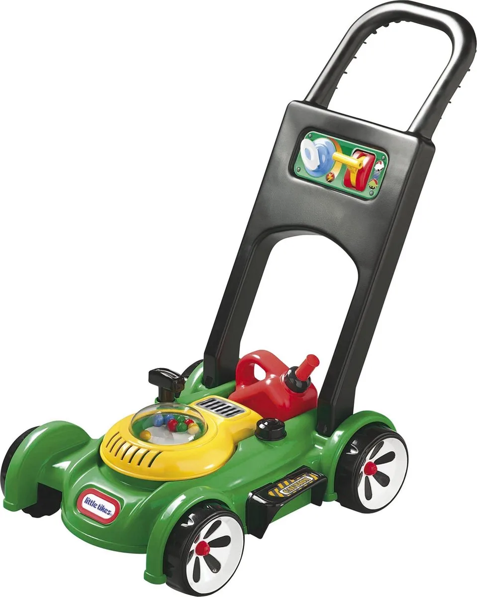 Grasmaaier - Speelgoedgrasmaaier van Little Tikes in Groen – productfoto