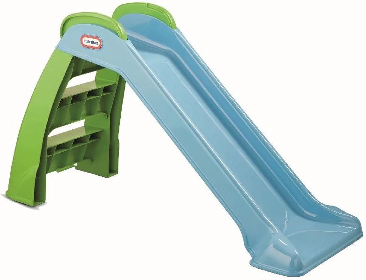 Junior Glijbaan 122x49x70 cm Blauw/Groen by Little Tikes in Blue – product photo