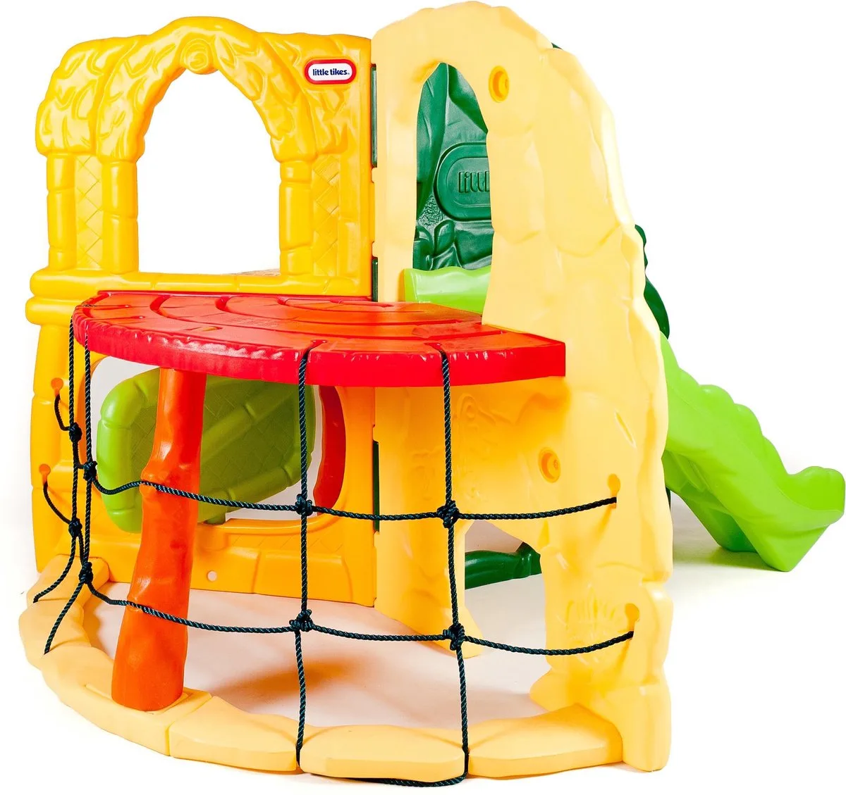 Klimrek met Glijbaan Jungle - Speeltoestel van Little Tikes in Groen – productfoto