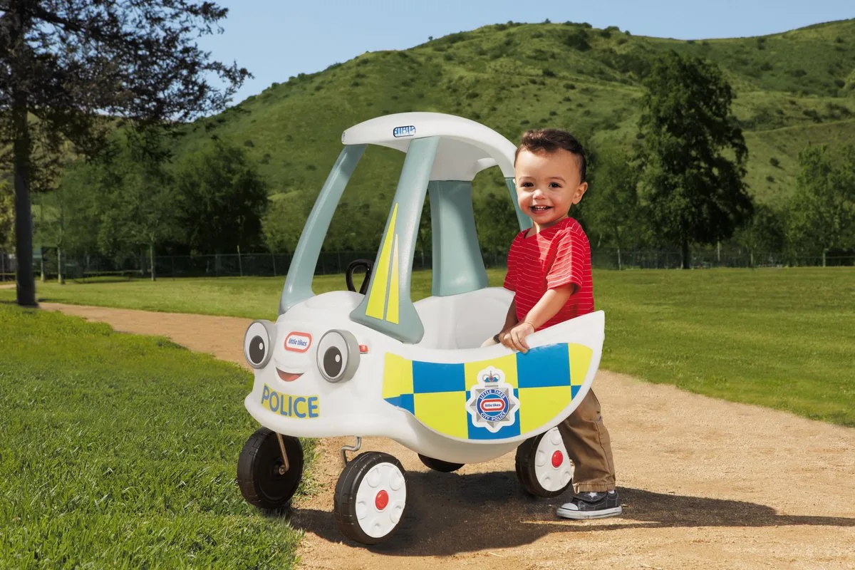 Loopauto - Cozy Coupe - Politieauto de Little Tikes en Politie – photo du produit
