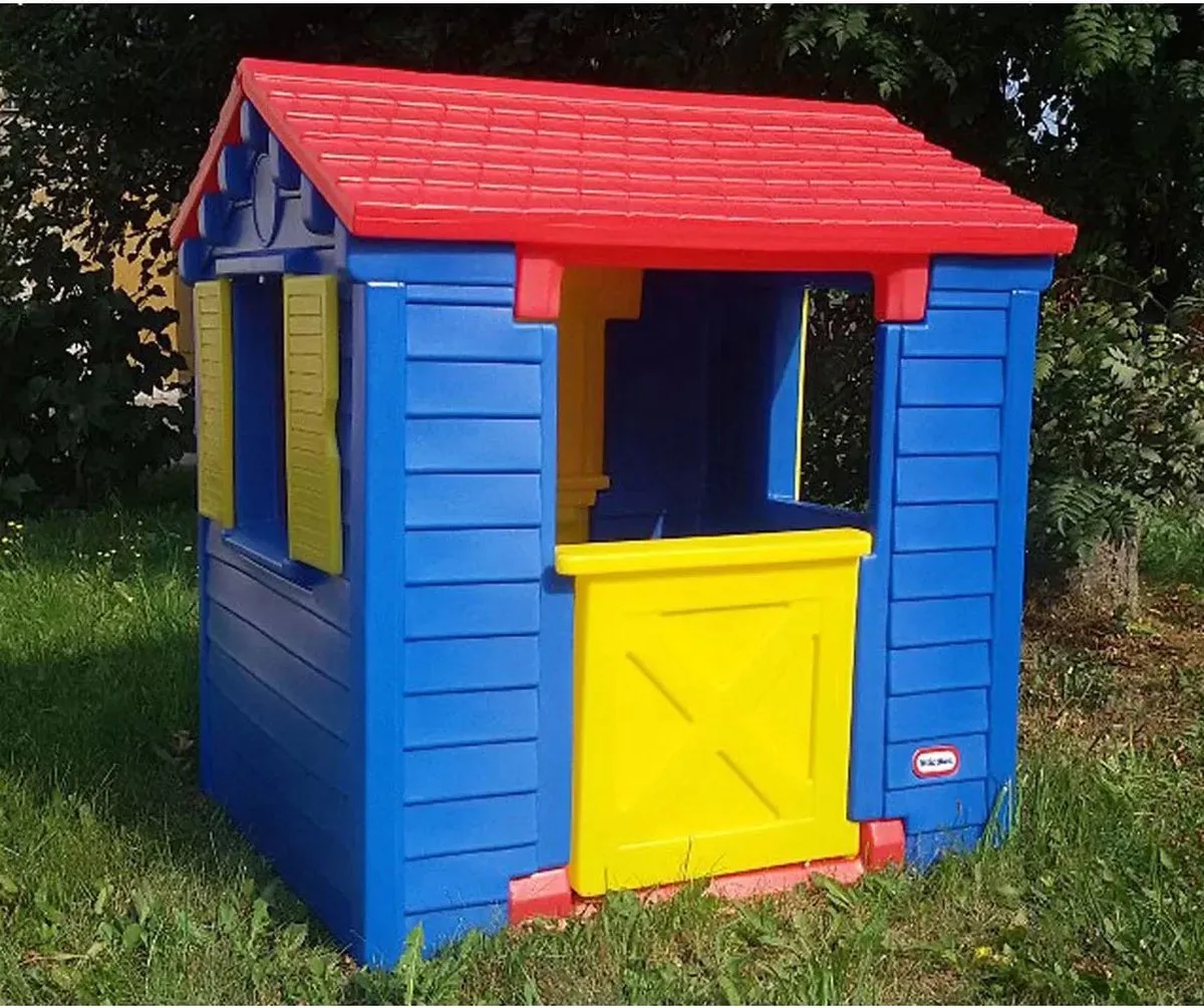 Mijn Eerste Speelhuis Primary - Geel van Little Tikes in Rood – productfoto