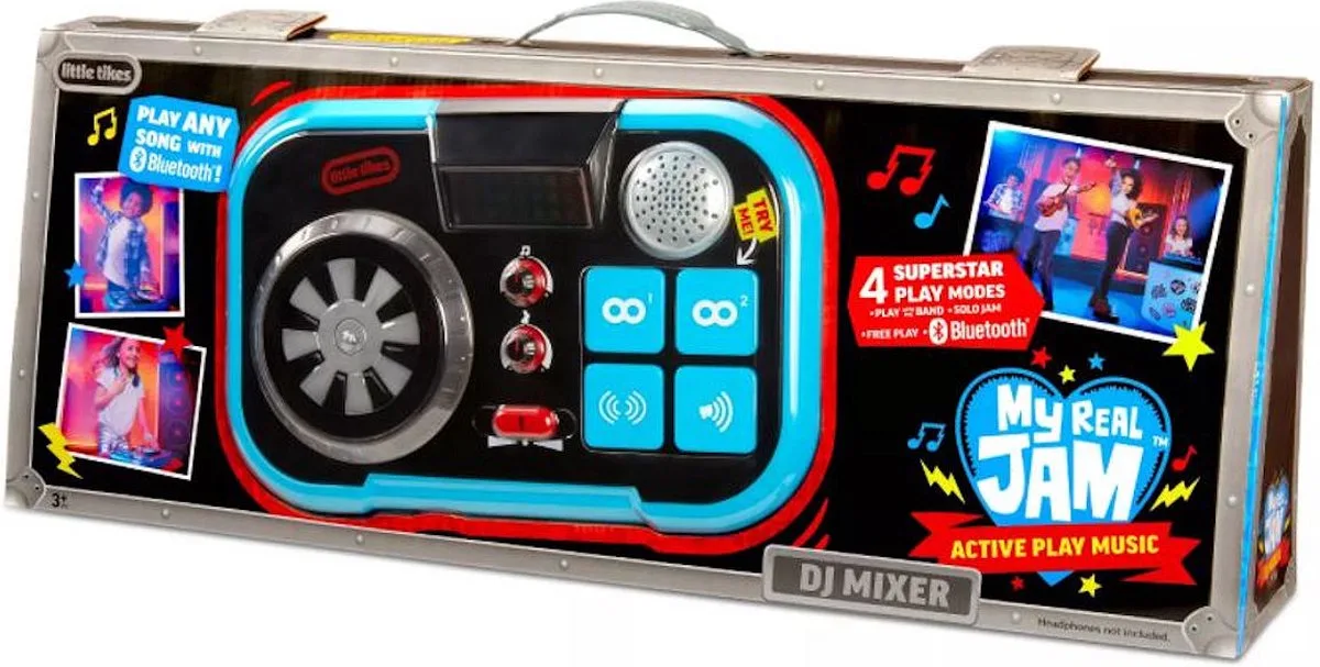 My Real Jam- DJ Mixer van Little Tikes in Blauw – productfoto