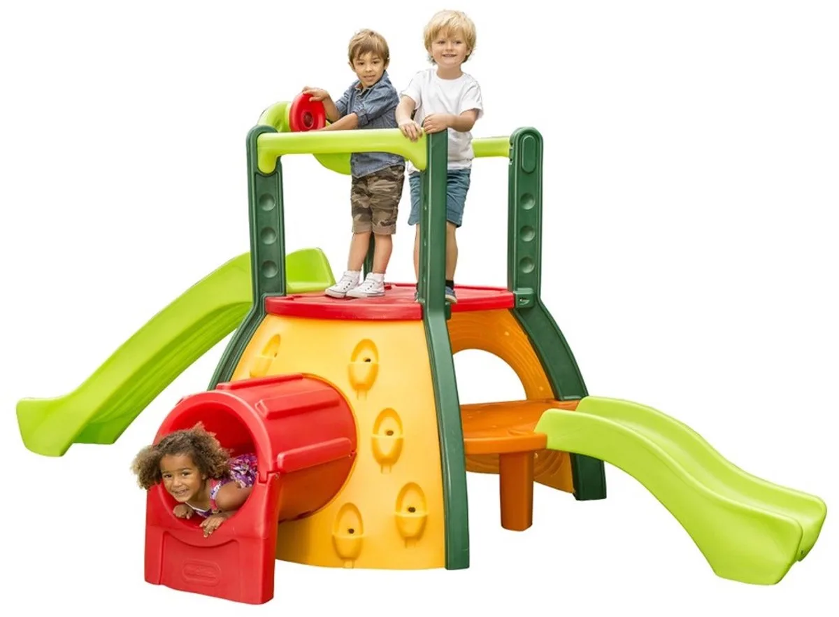 Super Evergreen Dubbeldekker Glijbaan - Speeltoestel von Little Tikes in Grün – Produktfoto