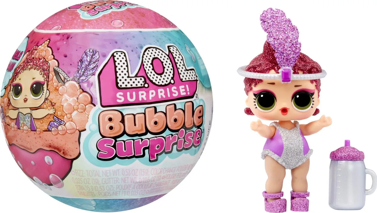 Bubble Surprise Dolls - 9,7 cm - Minipop van L.O.L. Surprise! in Meerkleurig – productfoto