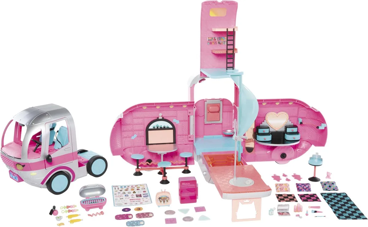 LOL Glam N Go Glamper LOL Camper Playset 254591 från L.O.L. Surprise! i Flerfärgad – produktbild