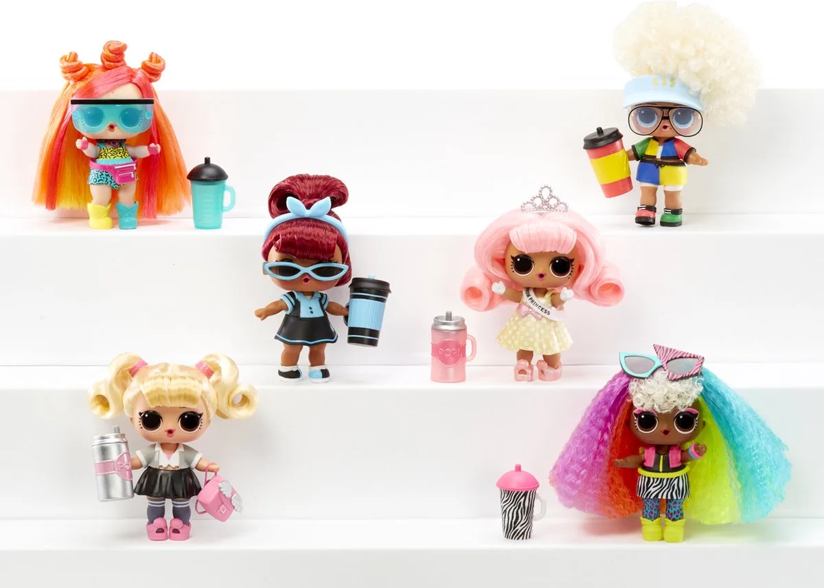 Hair Hair Hair - Minipop met 10 verrassingen de L.O.L. Surprise! en Multicolore – photo du produit