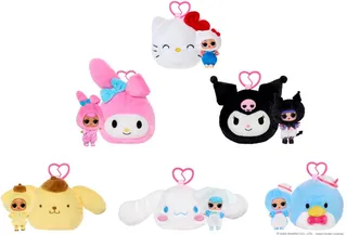 Loves Hello Kitty Sanrio Reversible Plush Surprise - Minipop von L.O.L. Surprise! in Mehrfarbig – Produktfoto 1 von 5