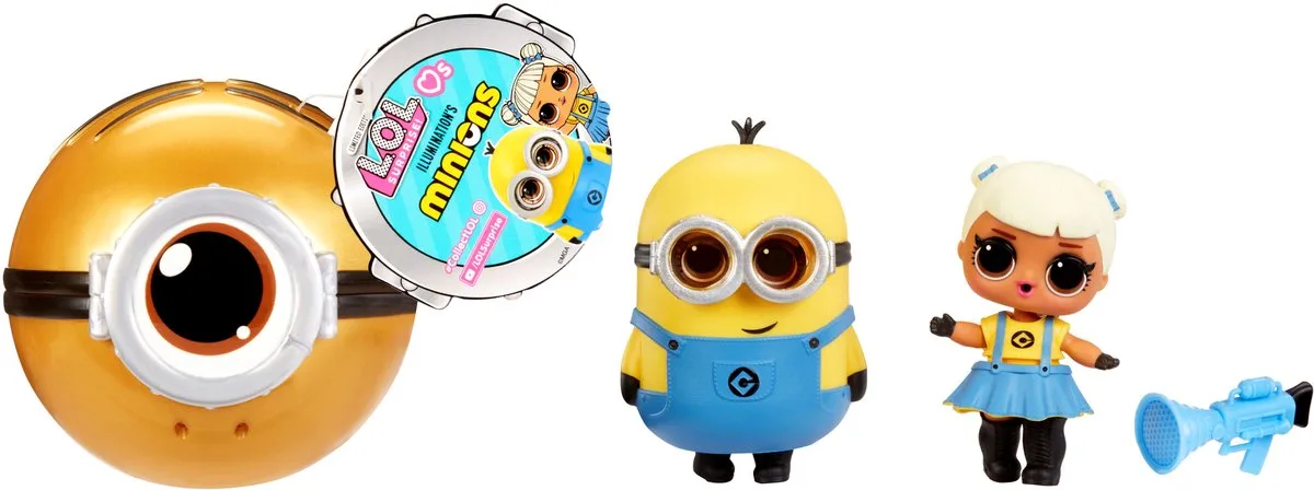 X Minions Pdq Figur Sortiert von L.O.L. Surprise! in Mehrfarbig – Produktfoto