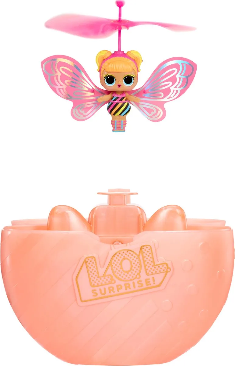 Magic Flyers - Flutter Star - Minipop van L.O.L. Surprise! in Roze vleugels – productfoto