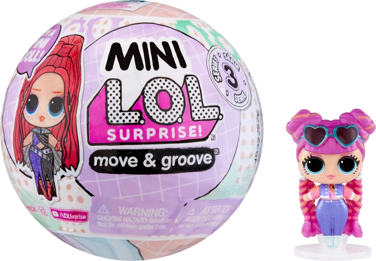Mini S3, sort.i.Display van L.O.L. Surprise! in Meerkleurig – productfoto